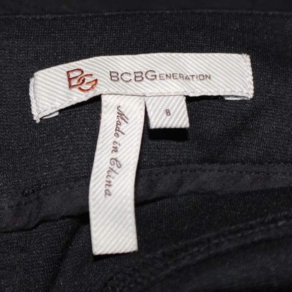 BCBGeneration Black Bodycon Bandage Mini Skirt 8 - Picture 16 of 16